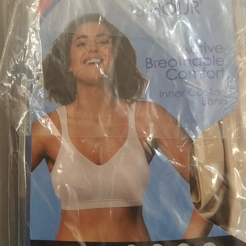 Playtex ACTIVE WIRE FREE Bra 36 C NUDE/BEiGE